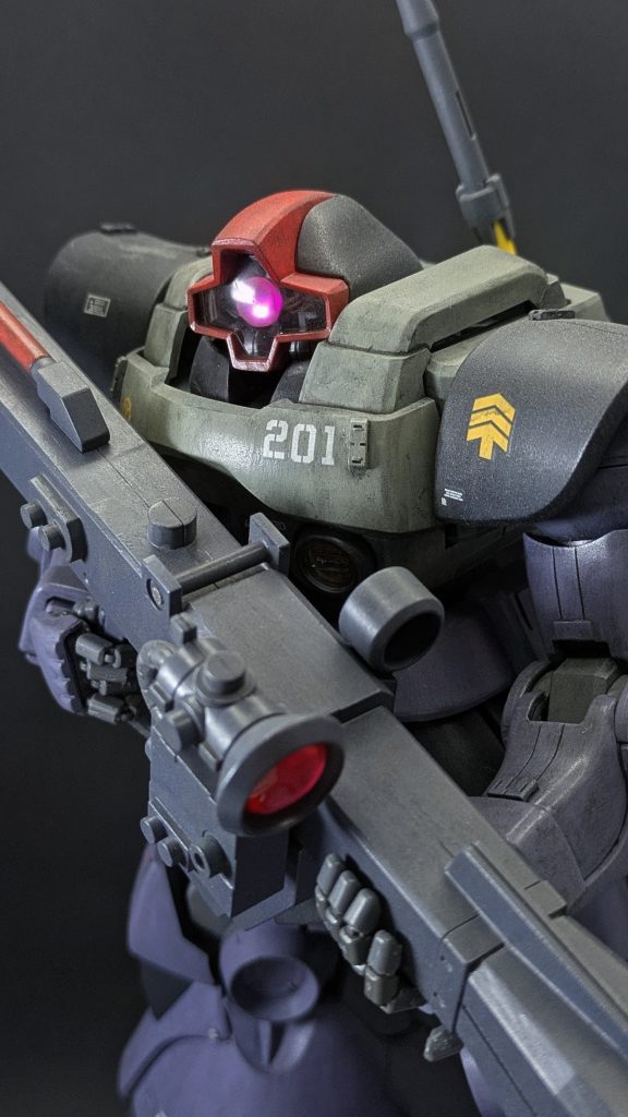 【筆塗り全塗装】MG 1/100 リック・ドム