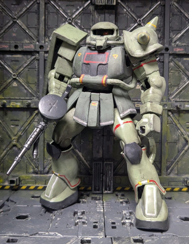 とうとう手を出してしまった、初代1/144 ザクの改造