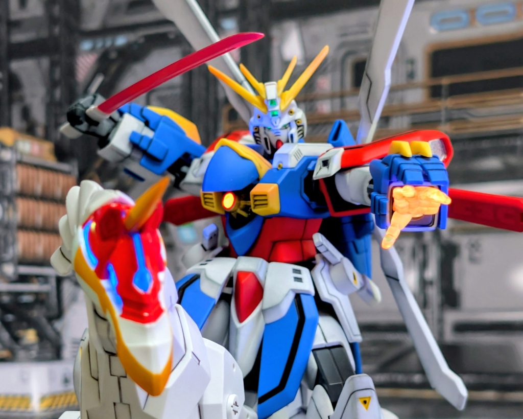 HGゴッドガンダム+風雲再起(仮称)