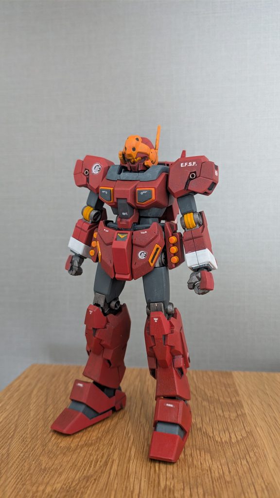 HGUC ジェスタ（筆塗り全塗装）