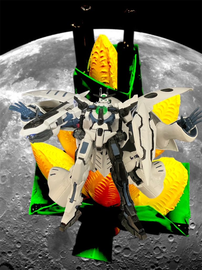 ガンダムエクシア・コハクビャッコ（琥珀白狐）