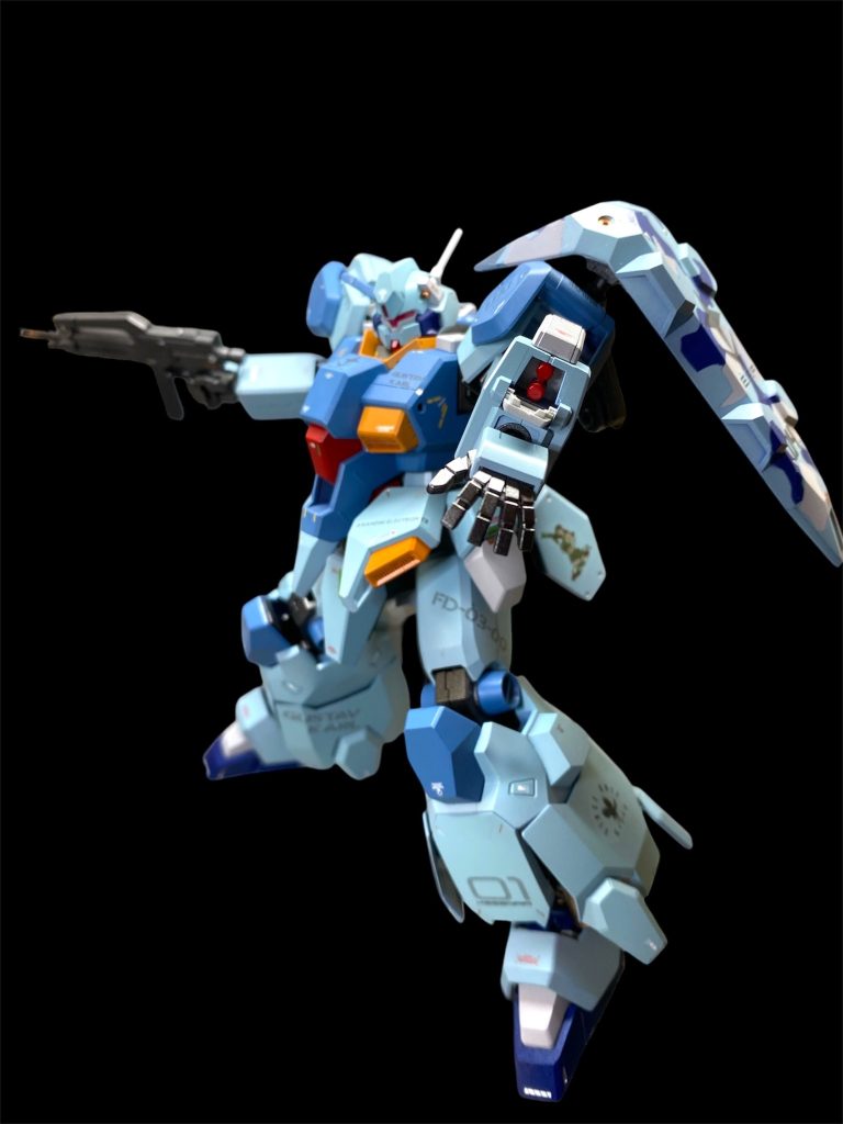 「あの重装甲、元々はチョバムアーマーシステムを参考にしたものなんですよね？」演習が始まると、その様子を見ながら整備班の担当者に尋ねられる。&nbsp;「ええ、MSの配備数やパイロットも削減されてゆくこの先の世界を考えた時、今一番目を向けられるべきは、機体の防御性能や、パイロットの生存率向上だと考えました。」&nbsp;「確か、主任は連邦軍に居た時も、初期のチョバムアーマーシステムの開発に携わっておられたんですよね？」&nbsp;「あの当時のものは、機体本来の運動性能を犠牲にしたり、運用コンセプトに難があったんだけれど、それから幾つもの変遷を経て、ようやく主力量産機へそのノウハウがフィードバックされた…それがこのグスタフカールです。」&nbsp;“自分も昔これに命を助けられた事がありましてね”とは、未だに口に出来なかった。G4実験部隊として赴任したリボーコロニーでの出来事は、そもそもの事の発端である中立地帯のサイド6に連邦軍が“ガンダム”を持ち込んだという事実を隠蔽する為、記録上はグラナダの指揮系統から逸脱して核攻撃まで画策した艦隊指揮官の独断による襲撃と敗残兵のゲリラ活動とされている。
