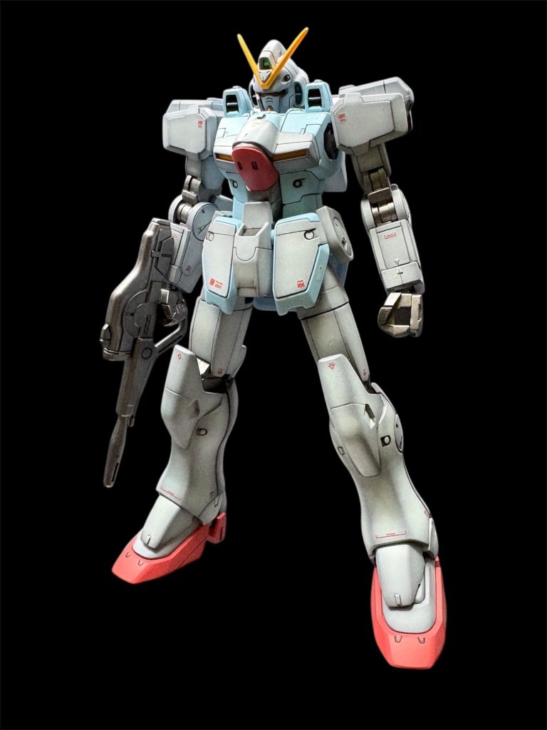 シンプルイズベストがピッタリのVガンダム。多少のスジボリ、ディテール追加してます。