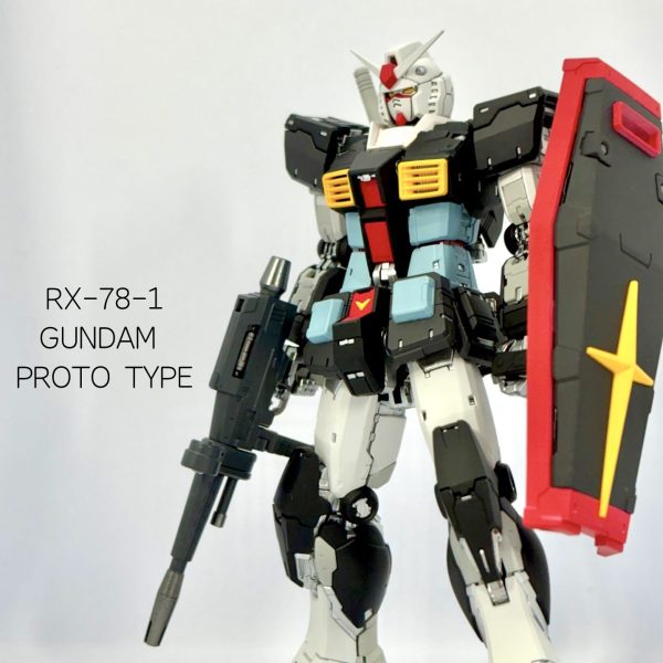 13 ガンダム　プロトタイプ風全塗装