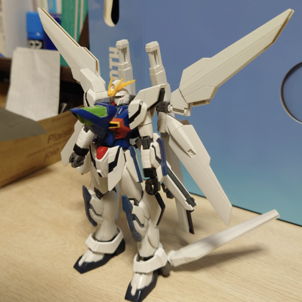 ガンダムエックスレイ　製作途中