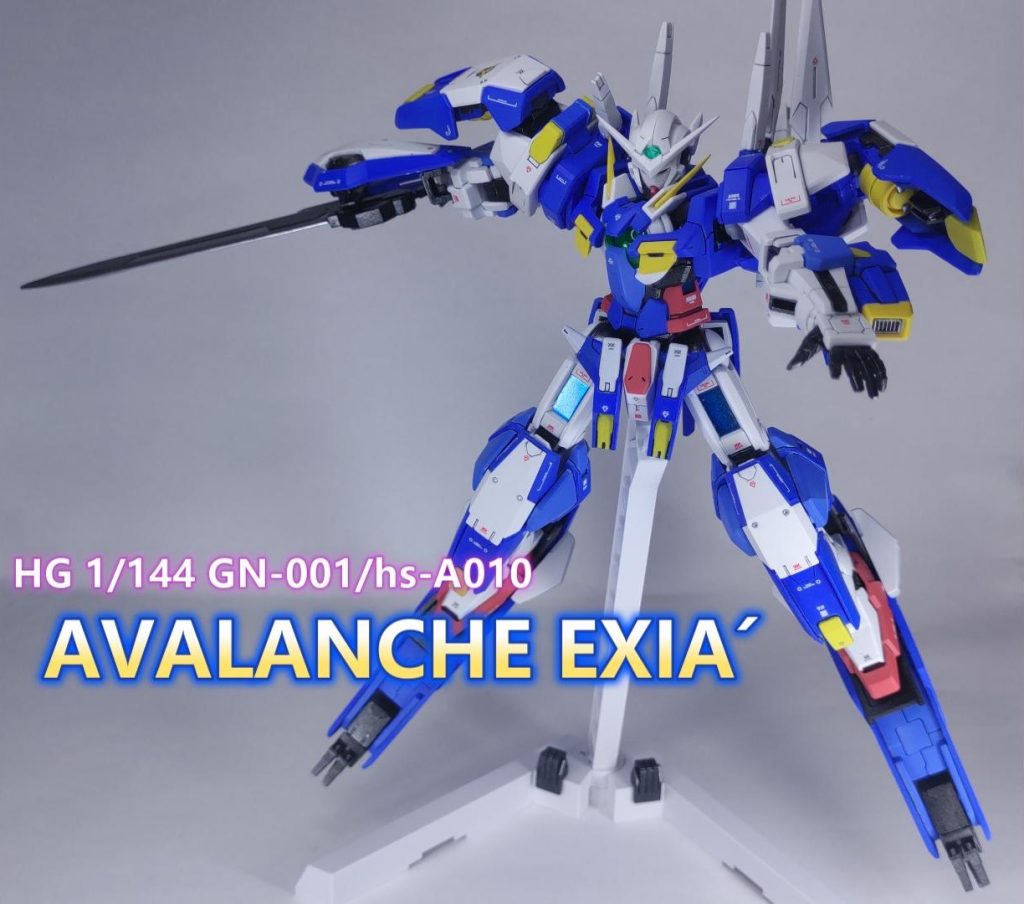 作品名：HG 1/144 アヴァランチエクシアダッシュの塗装済完成品をヤフオクに出品しました！<p>4/26(日)~5/3(日)の期間で、以前GUNSTAにも投稿致しました「HG 1/144 アヴァランチエクシアダッシュ」をヤフオクに出品いたしました！ 大事に飾ってくれる方の手元に届いて欲しいです･･･！ 出品ページ</p>
