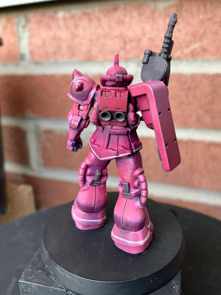 Gundam Assemble Char's Zaku Miniature–3枚目/制作者：@ippo