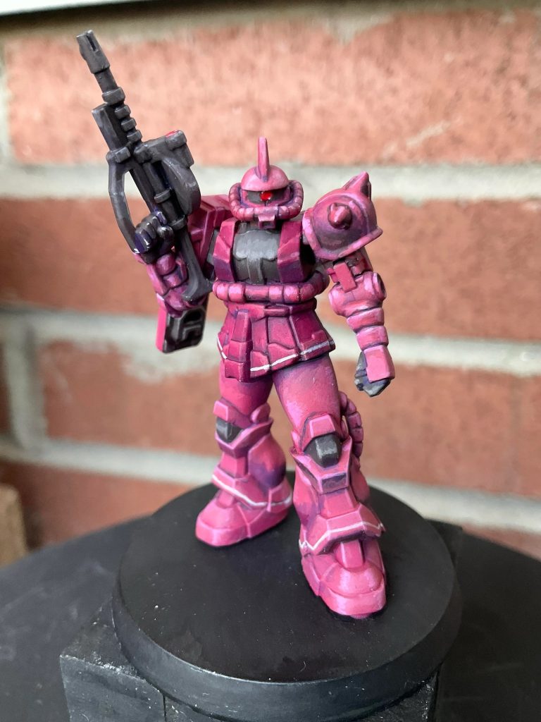 Gundam Assemble Char’s Zaku Miniature