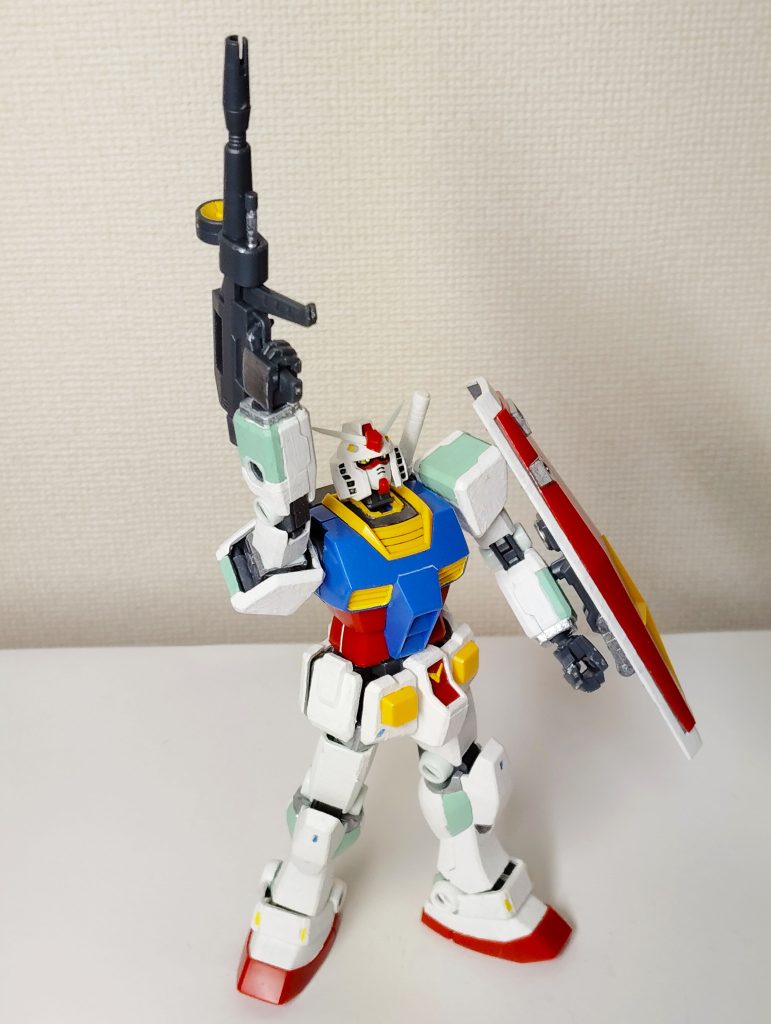 ラストシューティングっぽいポーズ。