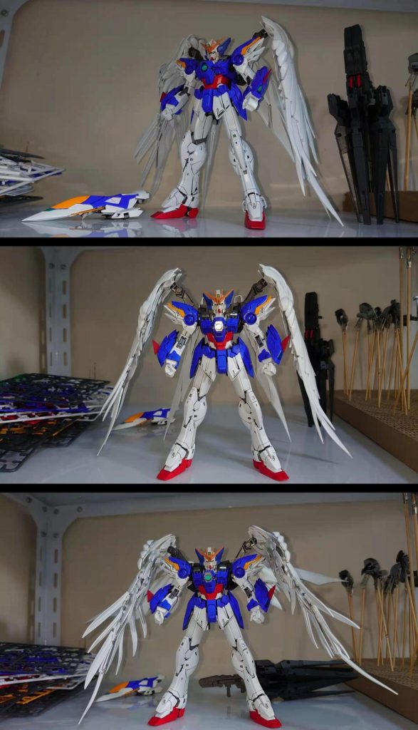 MG✖GFFMC•ウイングガンダムゼロ(KA•敗者版)–5枚目/制作者：risuisei