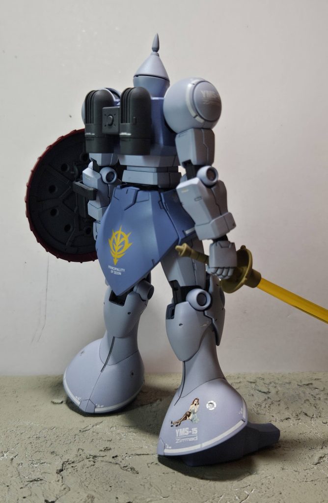 YMS-15 Gyan  ギャン–3枚目/制作者：Alan Wong