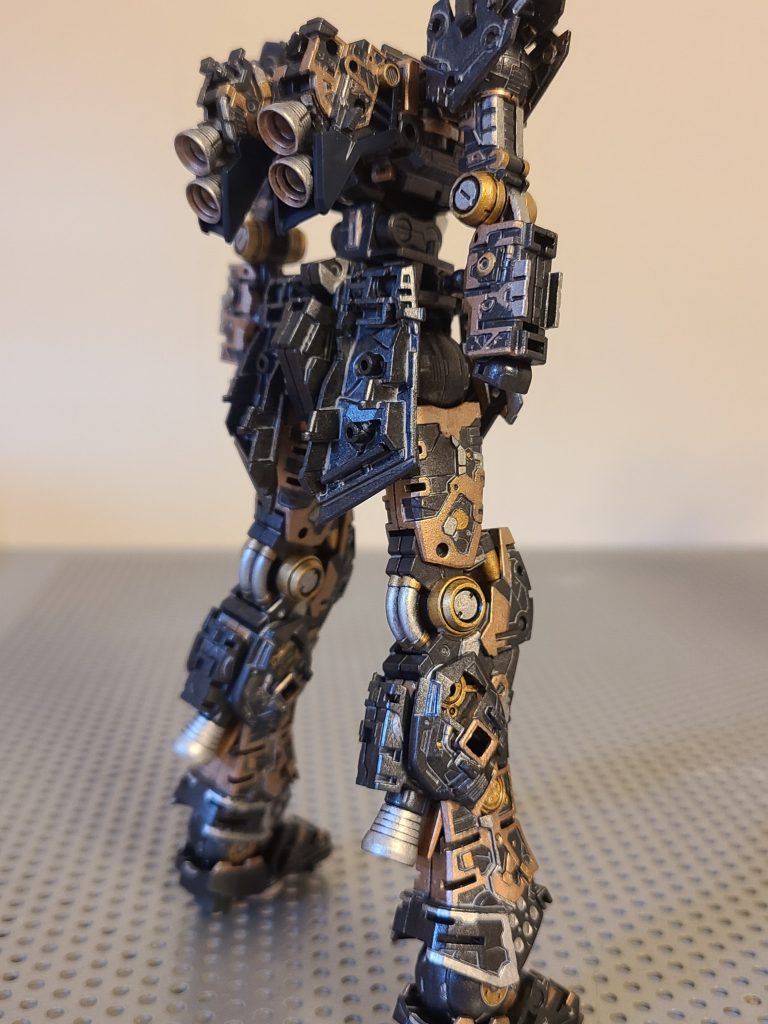 フレーム塗装背面。