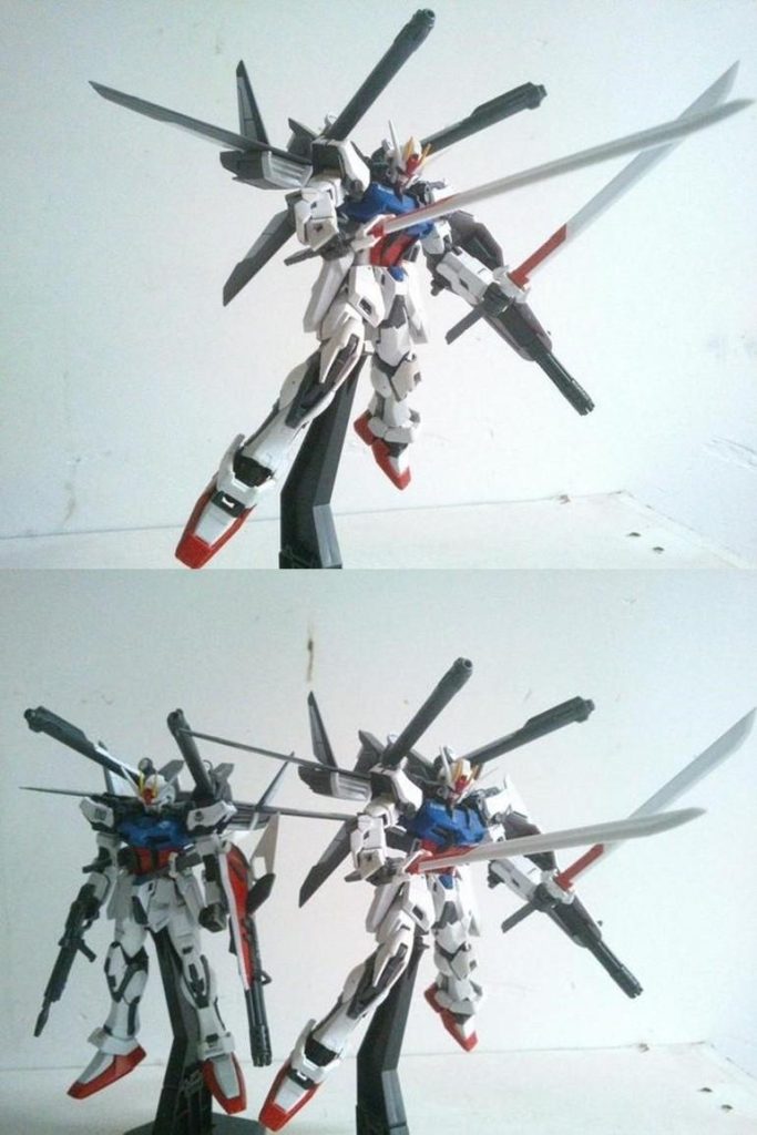 RG•ストライクガンダム✖HG•IWSP–8枚目/制作者：risuisei