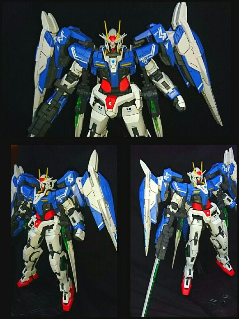 RG•ガンダムダブルオー✖ライザー–6枚目/制作者：risuisei