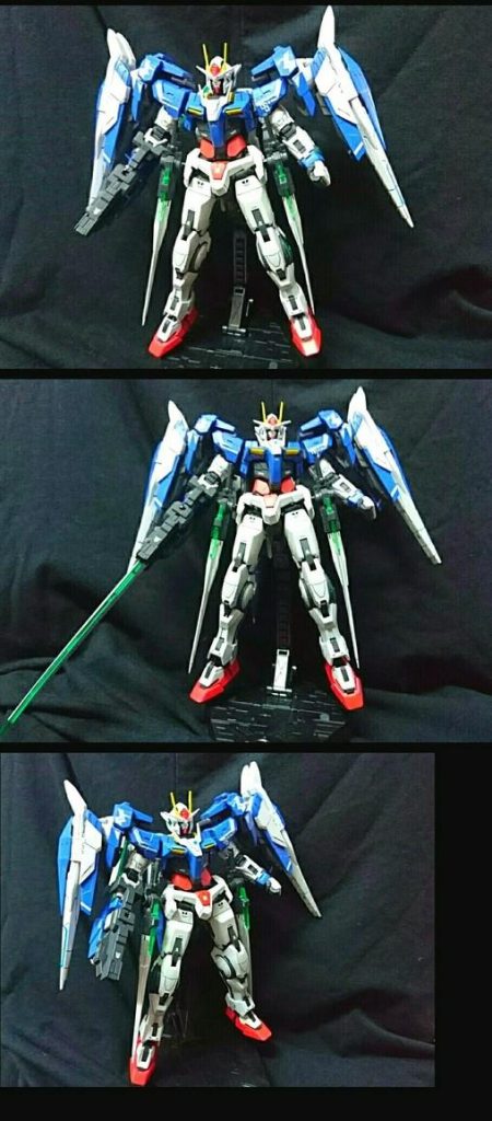 RG•ガンダムダブルオー✖ライザー–4枚目/制作者：risuisei