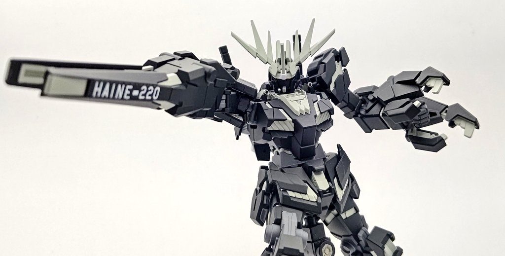 名前は全部入らなかったので名字と誕生日をデカールで貼っています