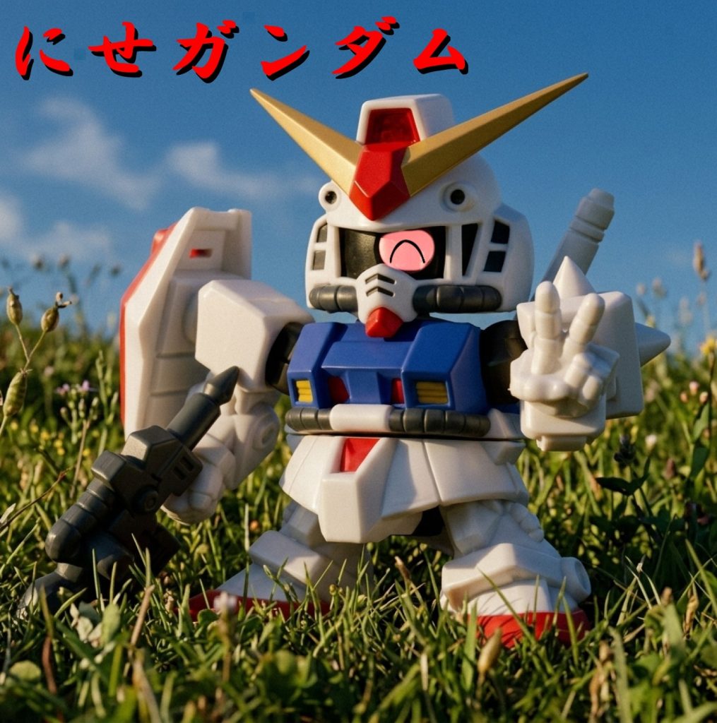 ラストは元祖SD風アレンジで〆。次回もお楽しみに(zaku-kao7)コメントや感想があればご自由にどうぞ～(gundam-kao6)&nbsp;