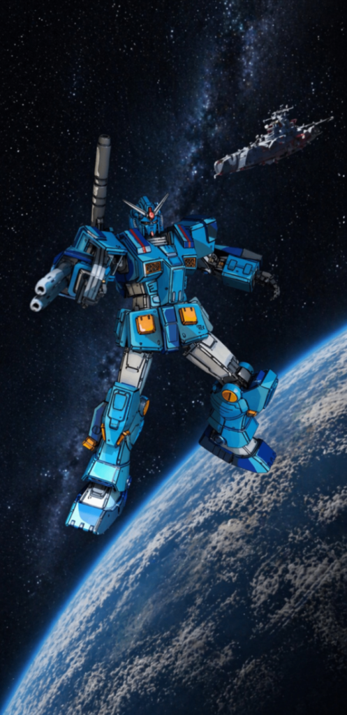 フルアーマーガンダムアニメ塗り