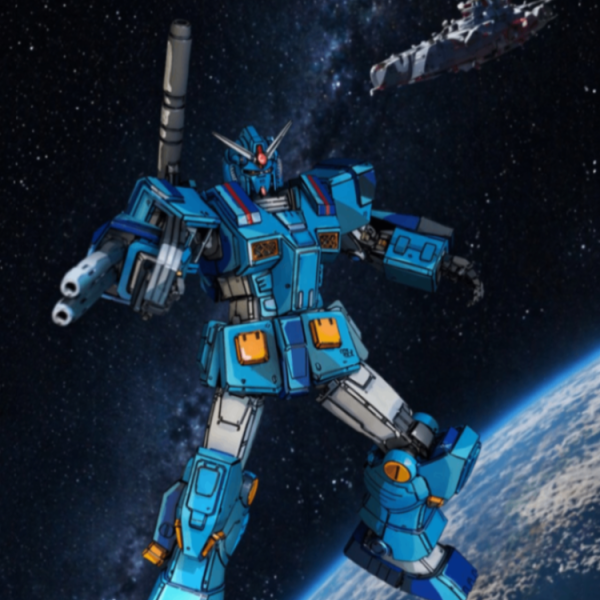 フルアーマーガンダムアニメ塗り
