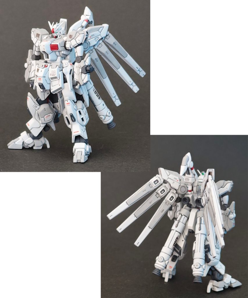 ガンダムアーティファクト　Hi-νガンダム可動化改修–2枚目/制作者：マッドさん