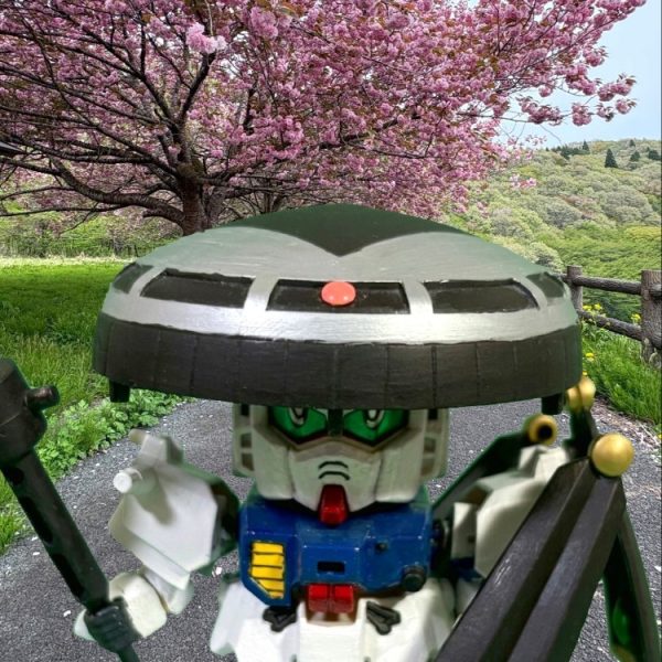 【SDガンダム】覇利丸のお花見。