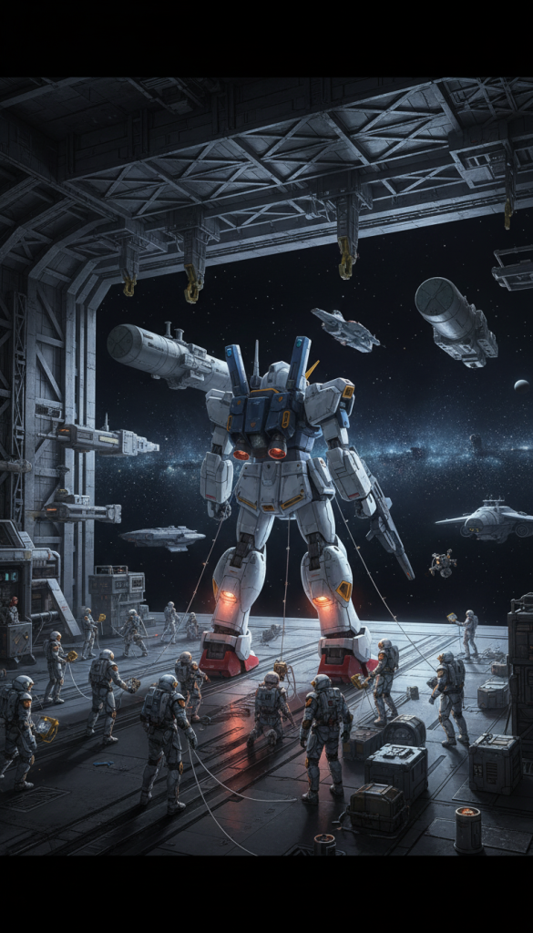 ガンダムmarkⅡ発進準備完了！