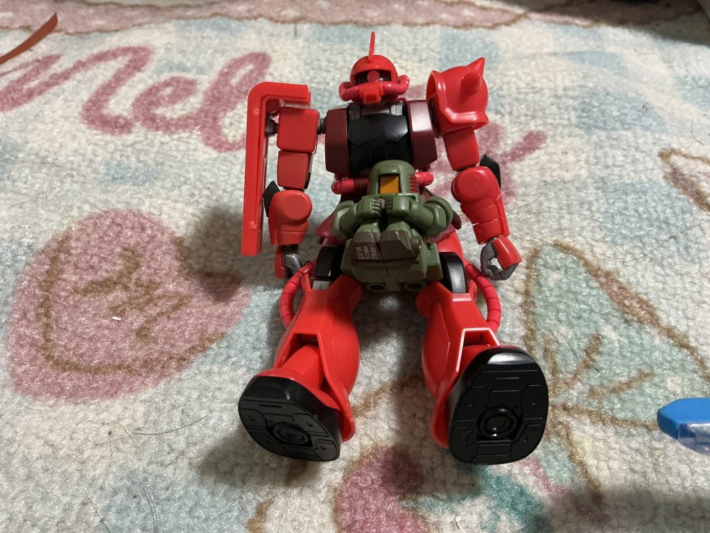 シャア専用ザクとリーオー
