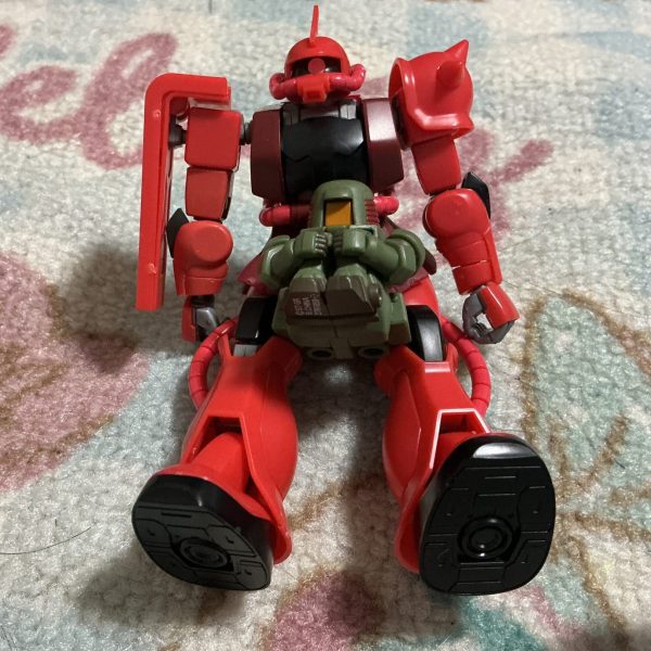 シャア専用ザクとリーオー