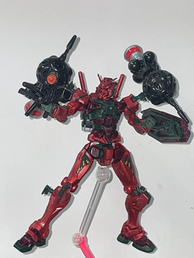 gMS-α 赤いガンダム［シュウジ仕様］【パルスアレンジ・オブ・カラーモデル】–4枚目/制作者：【電幻龍メンバーズ】ドラグーンの開発部