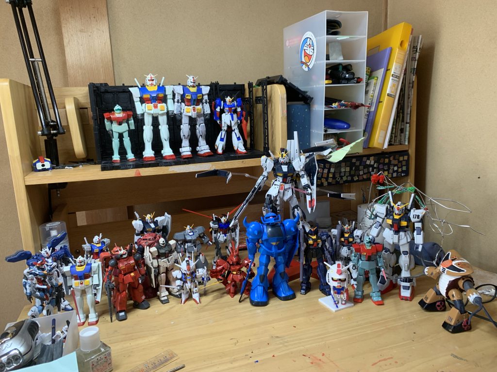 もうすぐ中1の自分家のガンプラ