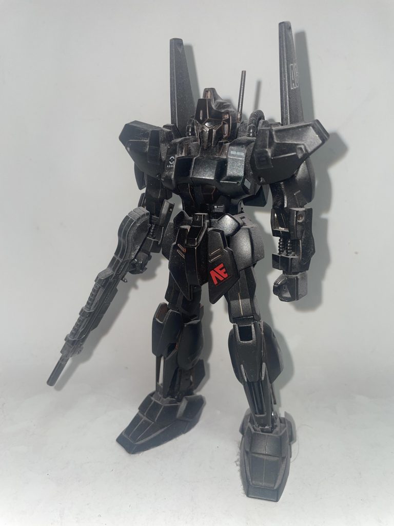 MSN-00100［Ｂ］/ブラックデルタ・ブラック百式【パルスアレンジ・オブ・カラーモデル】–2枚目/制作者：【電幻龍メンバーズ】ドラグーンの開発部