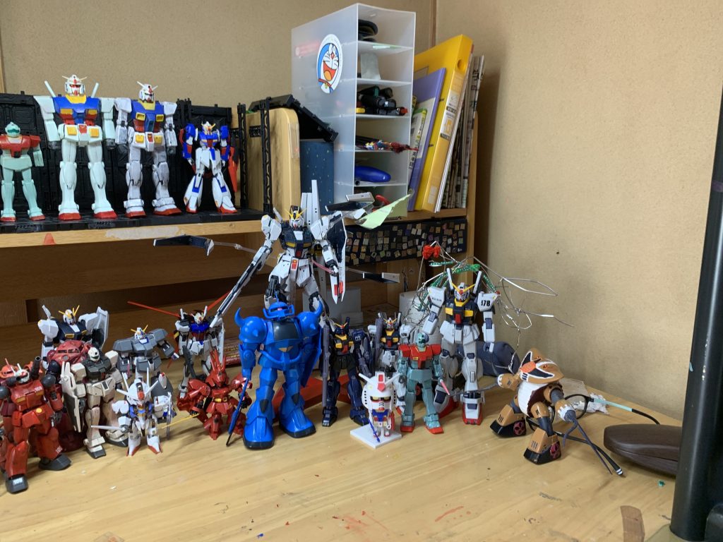 もうすぐ中1の自分家のガンプラ–2枚目/制作者：匿名