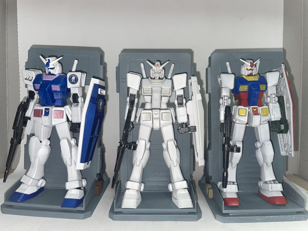 オプション/ ホワイトベースMSハンガー 3個セット［ガンダムベース限定品］【パルスアレンジ・オブ・リアルカラーモデル】–4枚目/制作者：【電幻龍メンバーズ】ドラグーンの開発部