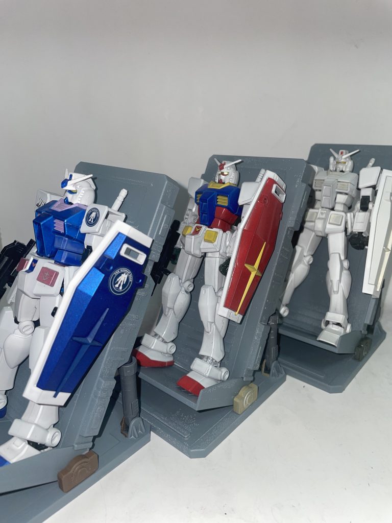オプション/ ホワイトベースMSハンガー 3個セット［ガンダムベース限定品］【パルスアレンジ・オブ・リアルカラーモデル】