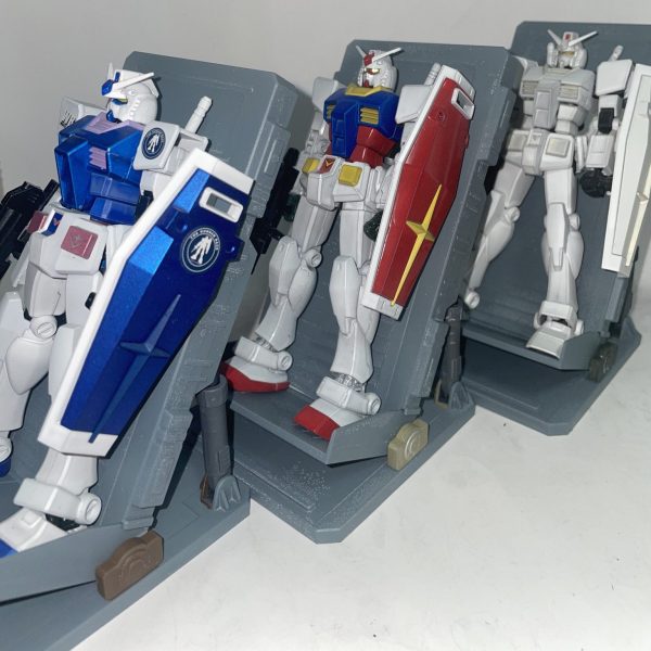 オプション/ ホワイトベースMSハンガー 3個セット［ガンダムベース限定品］【パルスアレンジ・オブ・リアルカラーモデル】