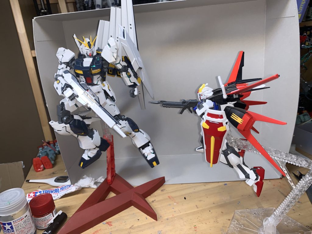 絶対ありえない。νガンダムVSエールストライクガンダム