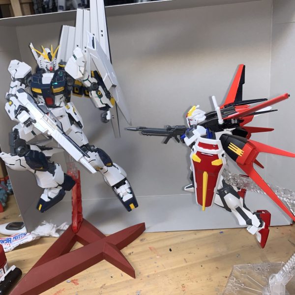 絶対ありえない。νガンダムVSエールストライクガンダム