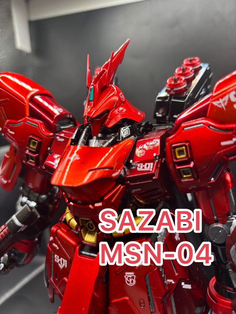 MG サザビーVer.ka  キャンディ塗装