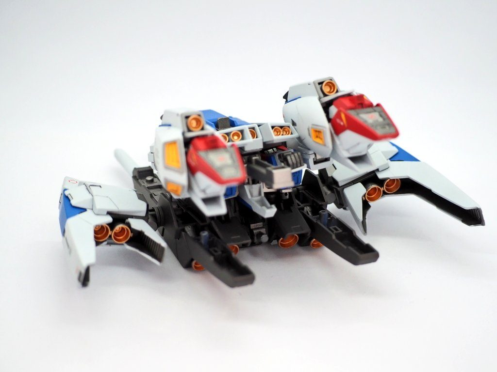 背面からですこれでジ・オにスイカバーしたら、ジ・オが真っ二つになりそうです😱