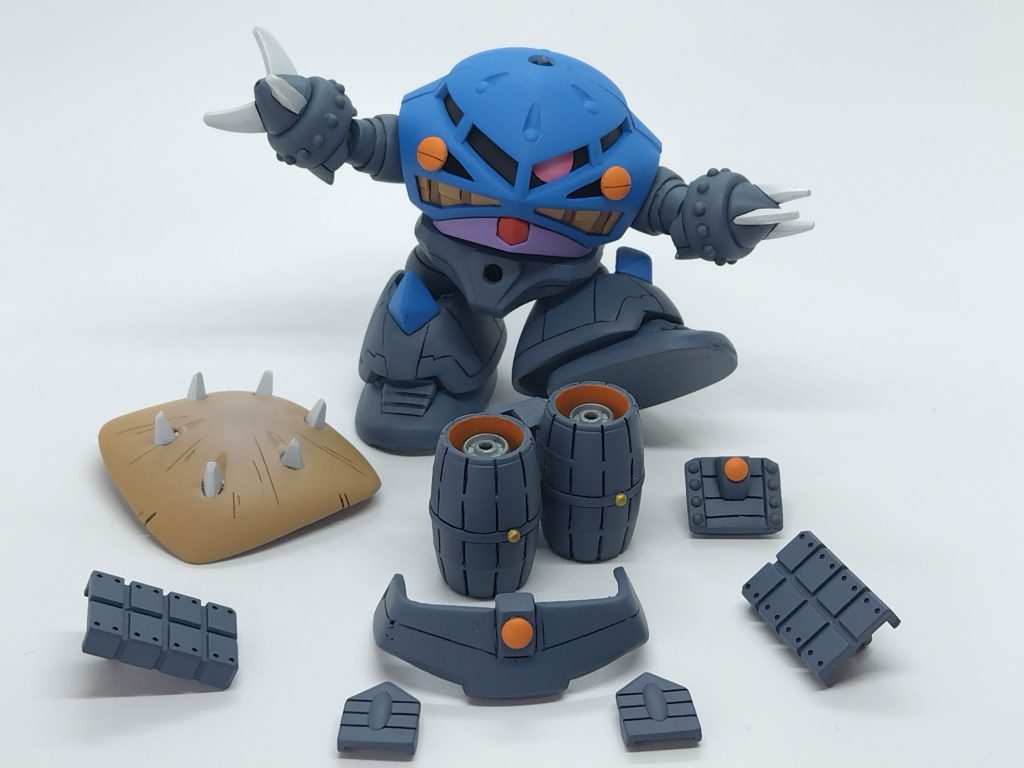 ズゴック、新規パーツ獲得！