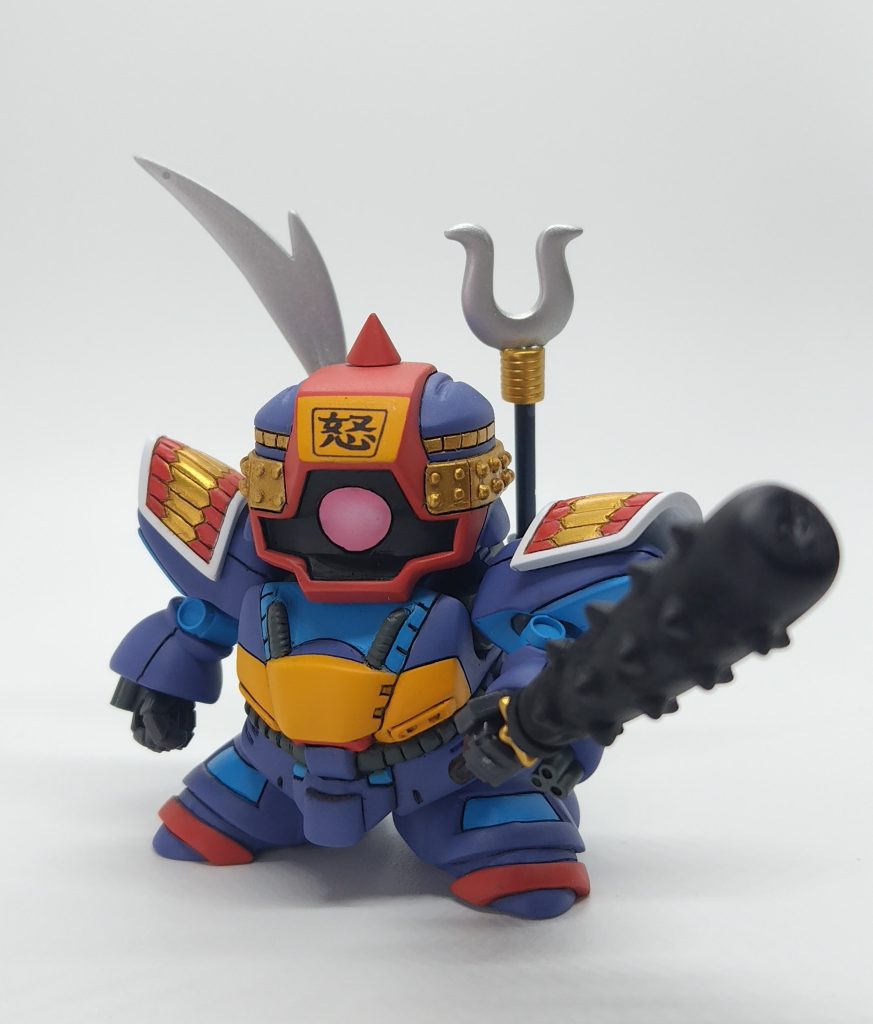 友達とのプレゼント交換で手に入れた人生最初に作った思い出のBB戦士です。最後までご覧いただきありがとうございました。