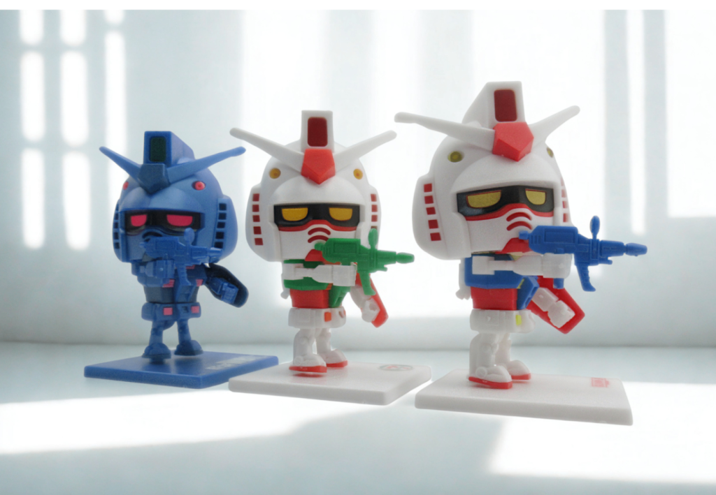 ガンプラくん セブン・イレブン限定カラー GUNPLA-KUN 7‐Eleven LIMITED COLOR by Pandaddy&Co.–7枚目/制作者：Pandaddy