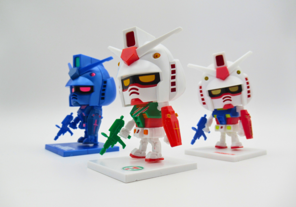 ガンプラくん セブン・イレブン限定カラー GUNPLA-KUN 7‐Eleven LIMITED COLOR by Pandaddy&Co.–3枚目/制作者：Pandaddy