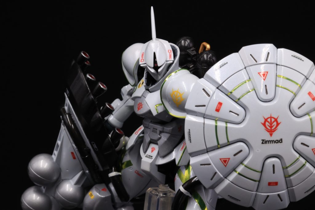 HGジークアクス・ギャン・エグザベ機–2枚目/制作者：mametarou38