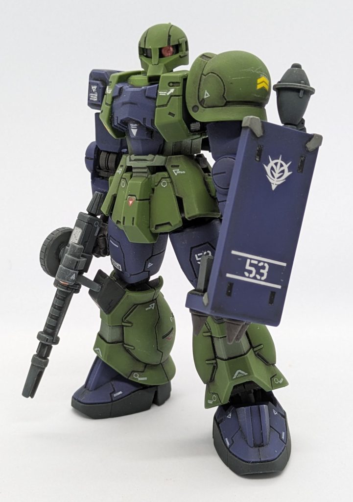 旧ザク（Gフレーム 成型色仕上げ）