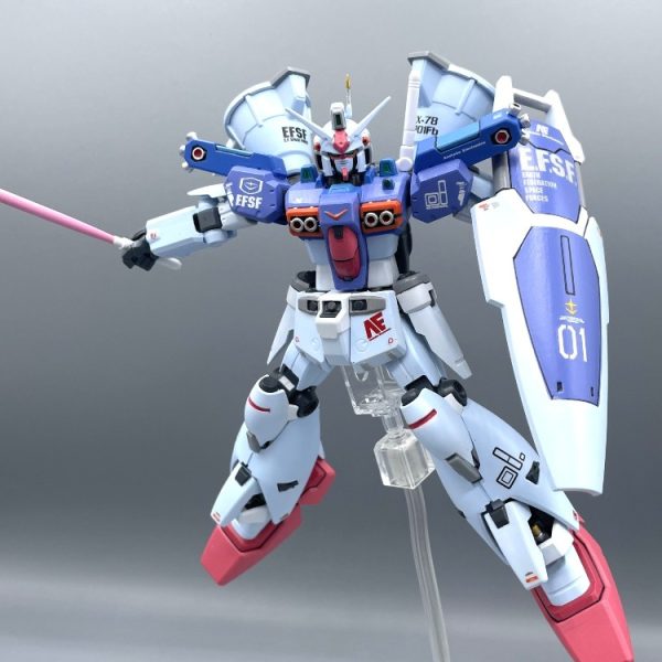 【HGUC】ガンダムGP01 フルバーニアン【筆塗り全塗装】