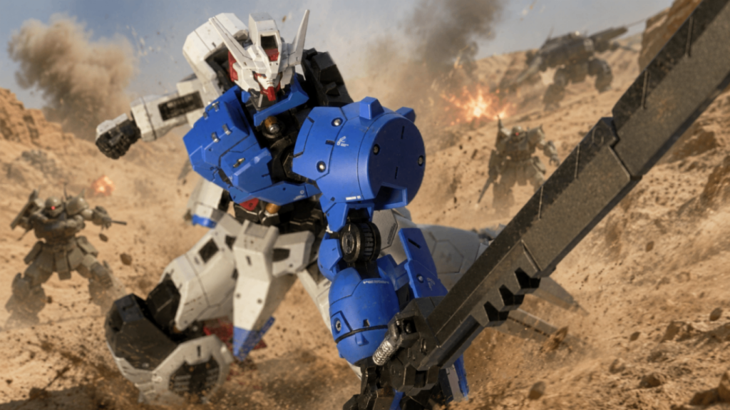 【HG】ガンダム　アスタロト　全塗装–6枚目/制作者：プリンタイガー