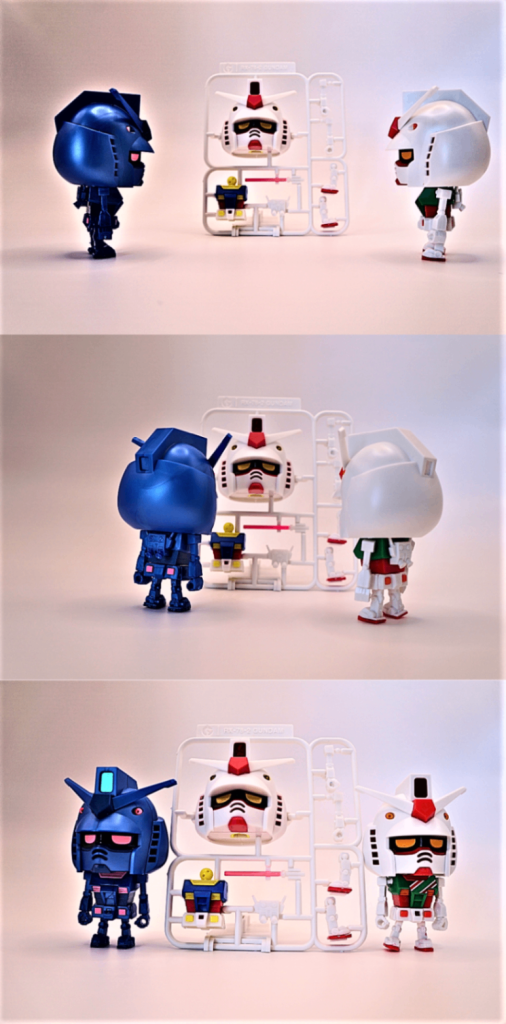 ガンプラくん DXセット GUNPLA-KUN DX SET by Pandaddy&Co.–2枚目/制作者：Pandaddy