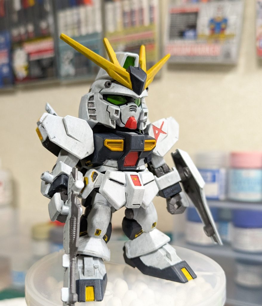 色々ポーズ考えるけど、結局これに落ち着く
