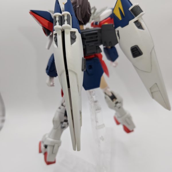 MS少女ウイングガンダムゼロTV版風プラモの本体完成。MS少女製作3作目だけど大分とバランスはとれて、MS少女っぽい感じに出来上がっている感じ。後は武装。（2枚目）